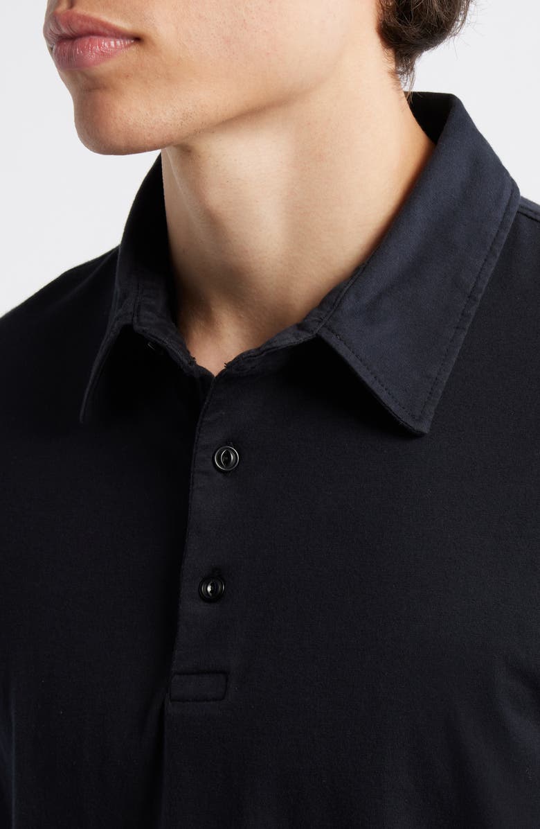 AG Bryce Short Sleeve Polo, Alternate, color, True Black