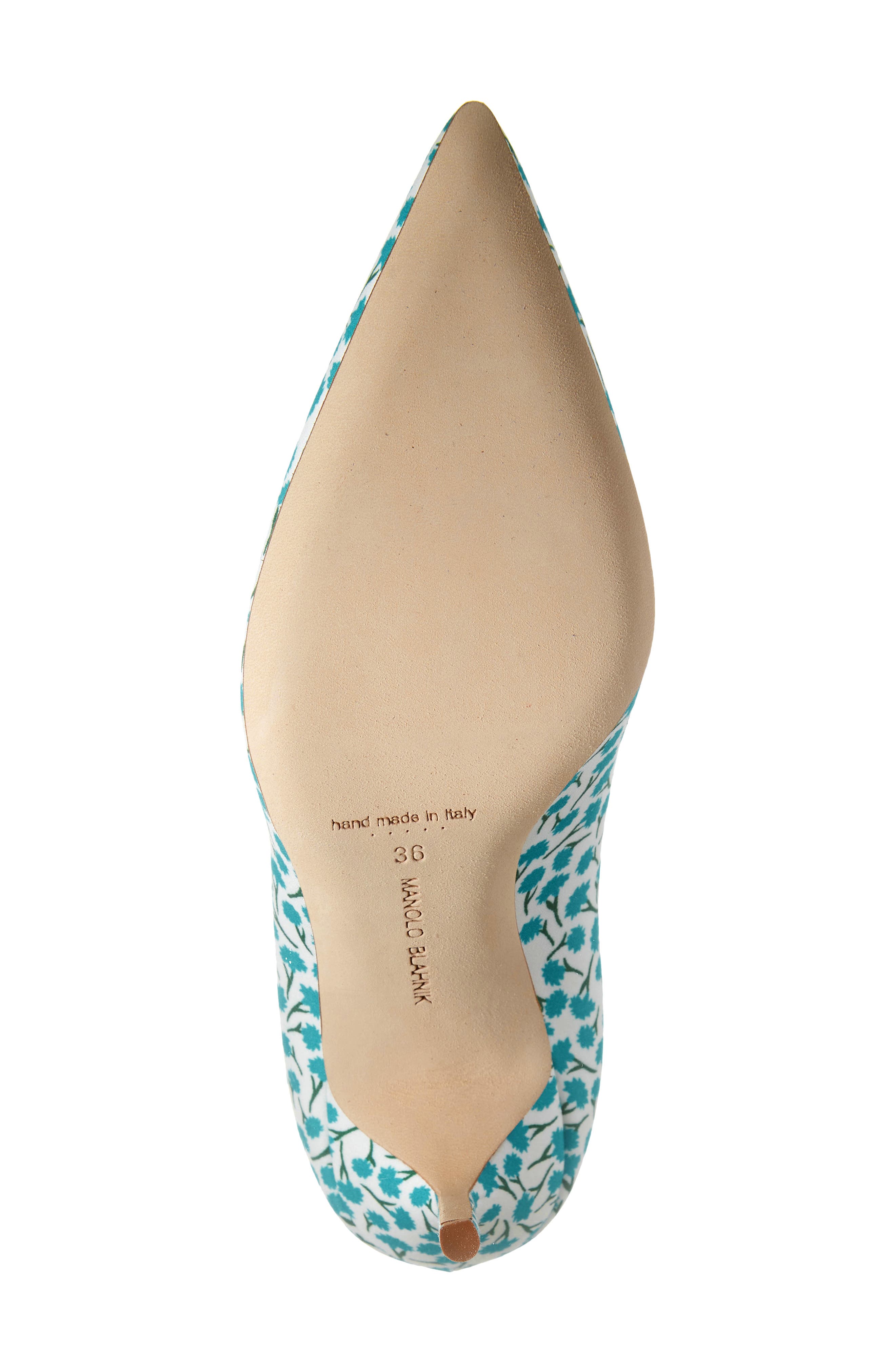 Manolo Blahnik BB Pointed Toe Pump, Alternate, color, 
