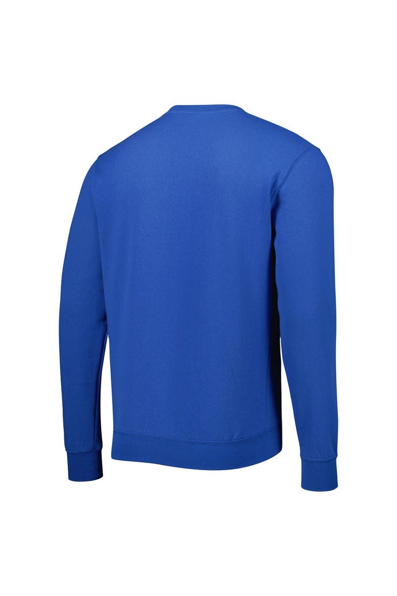 Men's Colosseum Powder Blue Ole Miss Rebels Arch & Logo Pullover Sweatshirt, Alternate, color, Powder Blue