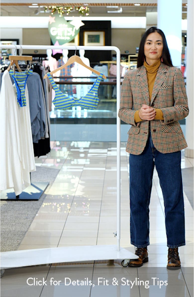 Stripe Bikini Top, sales video thumbnail