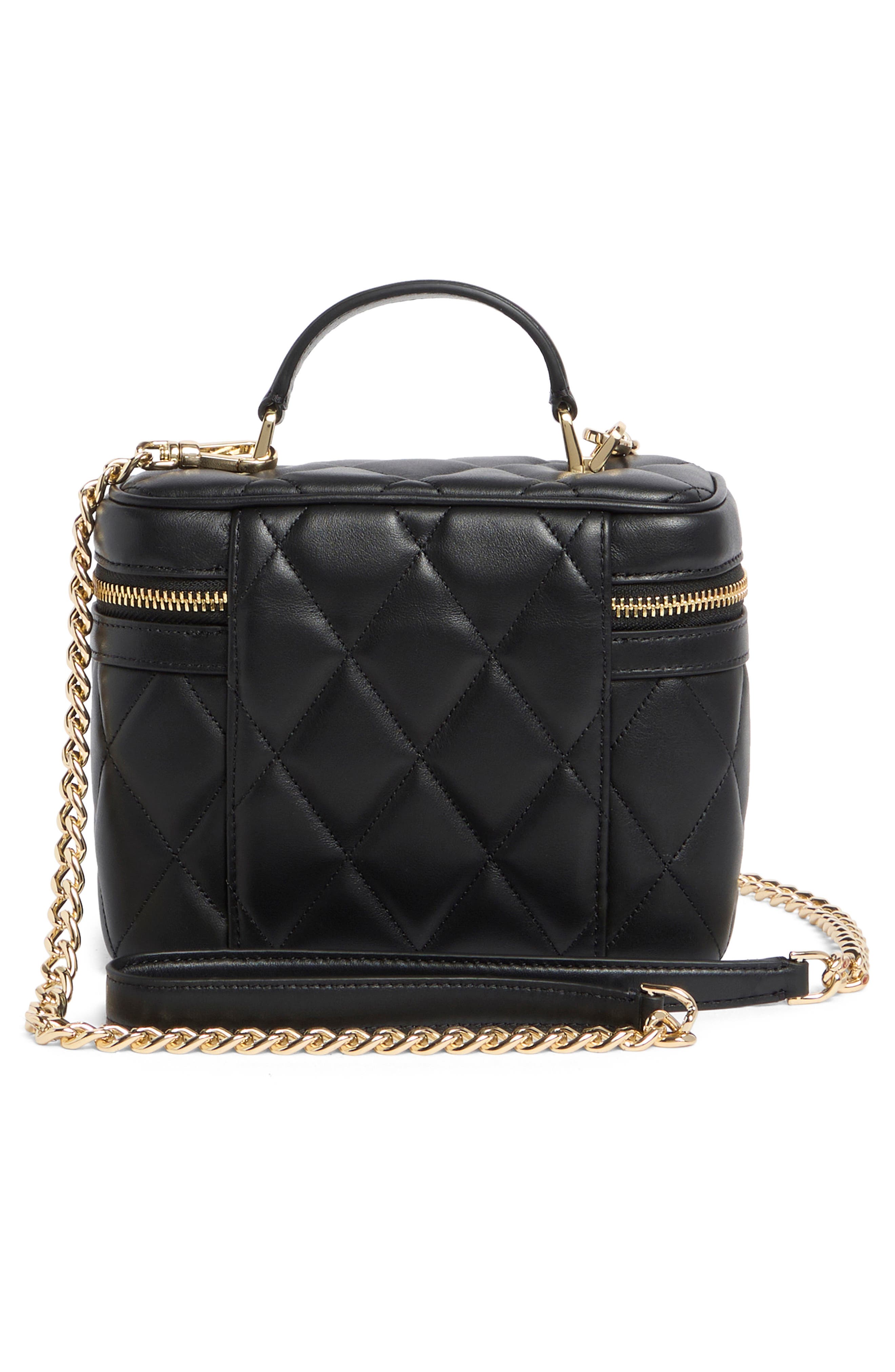 Kate Spade New York Carey Quilted Leather Crossbody Trunk, Alternate, color, 