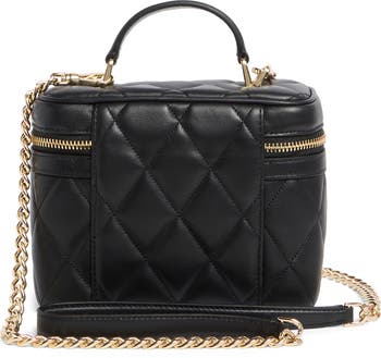 Carey Quilted Leather Crossbody Trunk