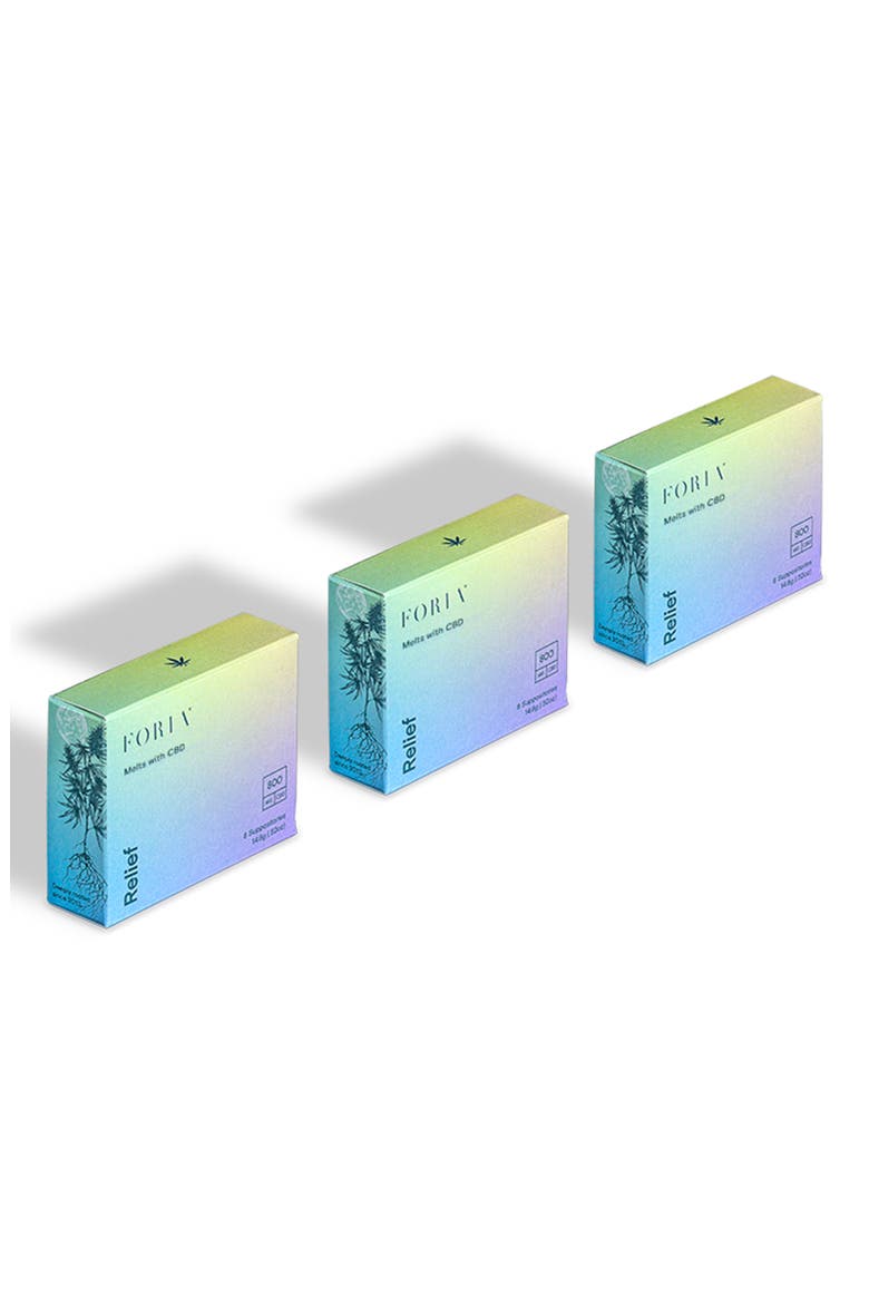 Relief CBD Melts, Alternate, color, NO COLOR