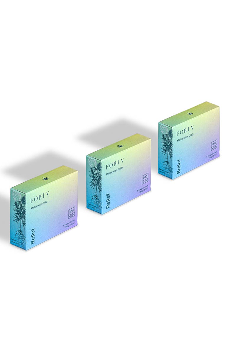 FORIA Relief CBD Melts, Alternate, color,