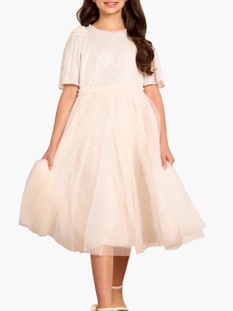 Paloma Bow Kids Dress