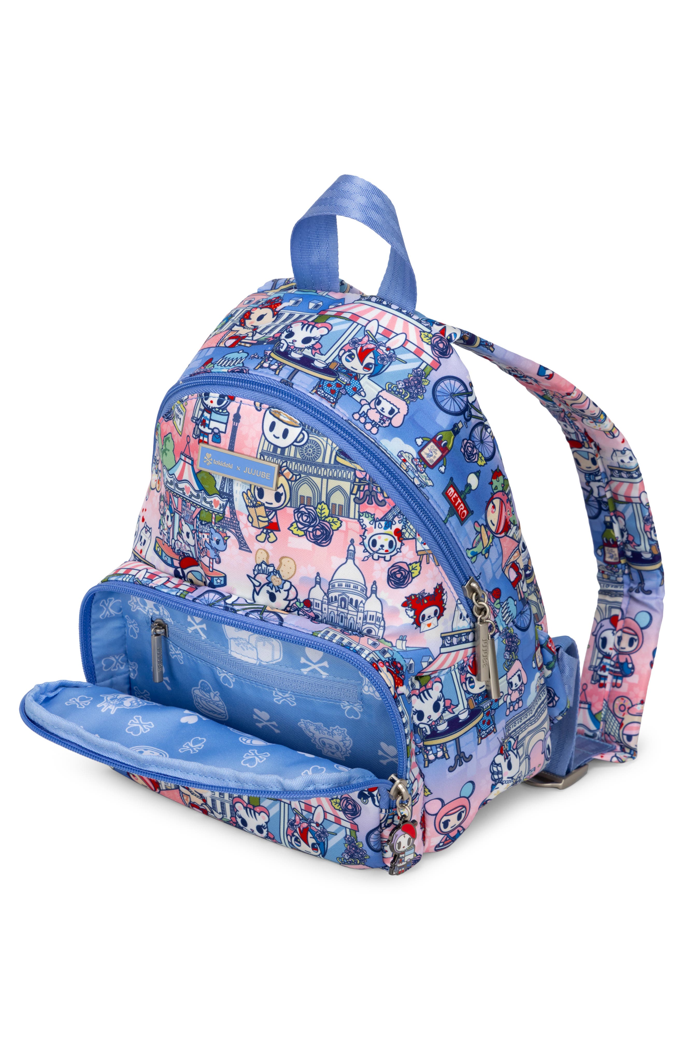 JuJuBe Everyday Mini Diaper Backpack, Alternate, color, Cest La Vie Paris