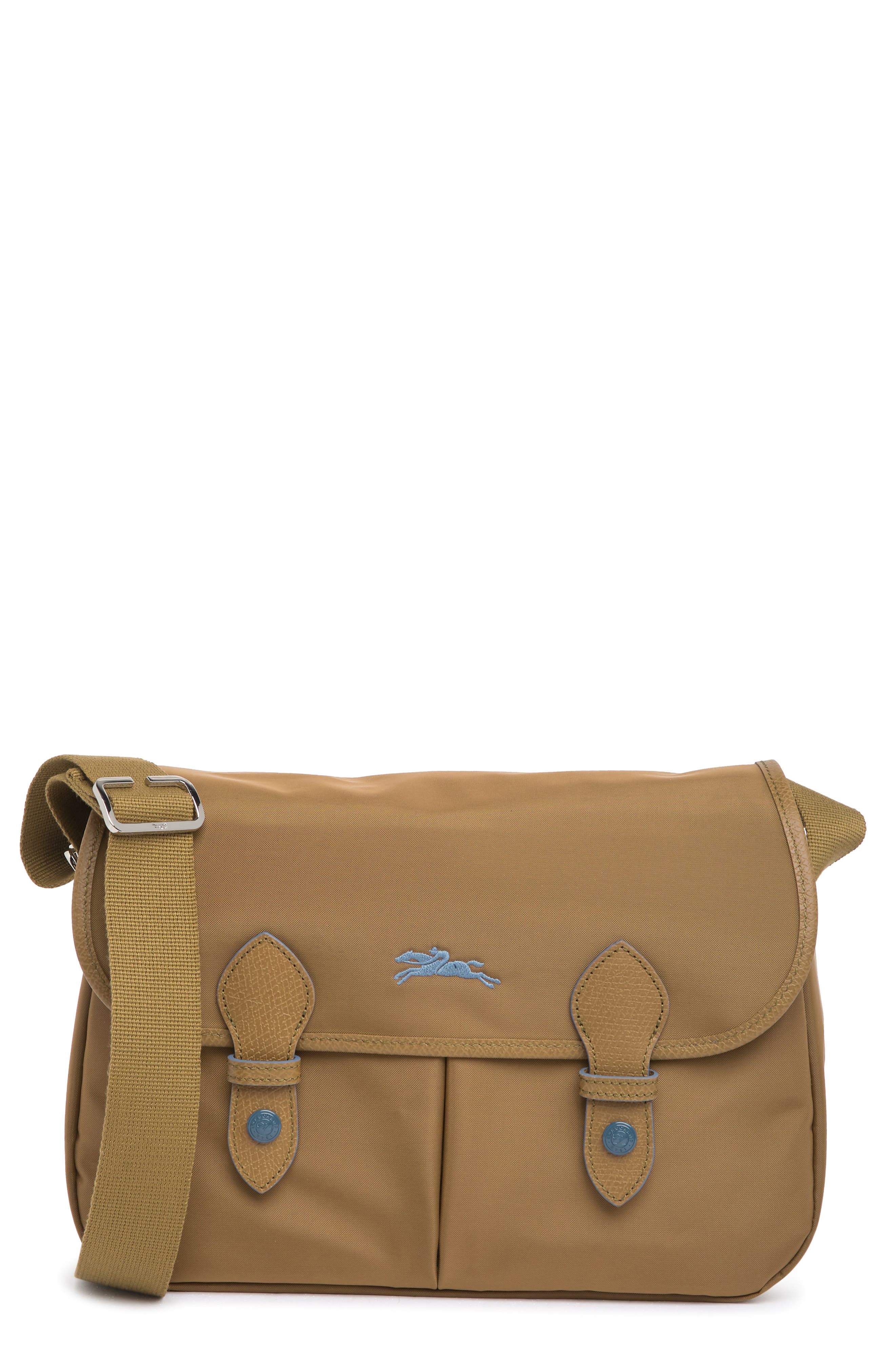 Longchamp Le Pliage Messenger Bag, Main, color, 