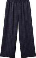 MANGO Dara Plaid Straight Leg Trousers