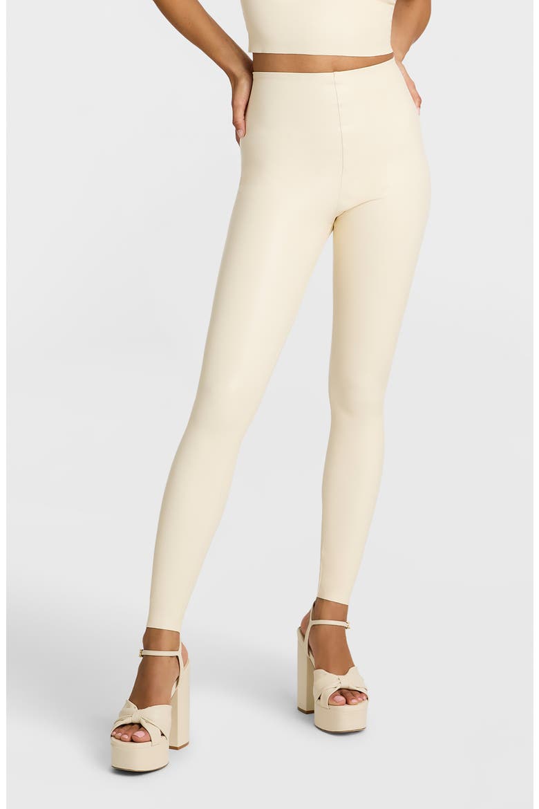 Control Top Faux Leather Leggings video