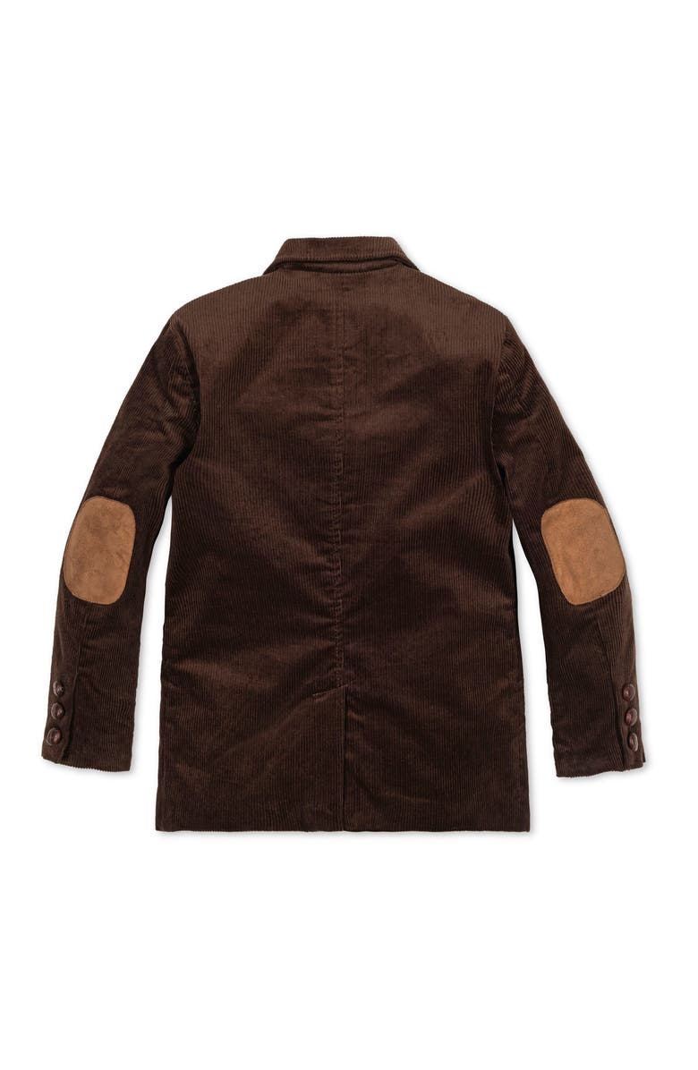 Hope & Henry Kids' Organic Corduroy Blazer, Alternate, color, Chocolate