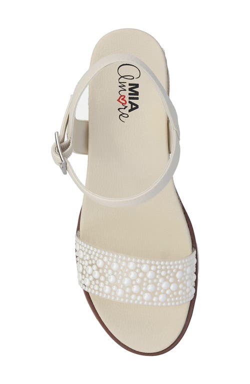 MIA AMORE MIA AMORE LONNY ESPADRILLE WEDGE SANDAL