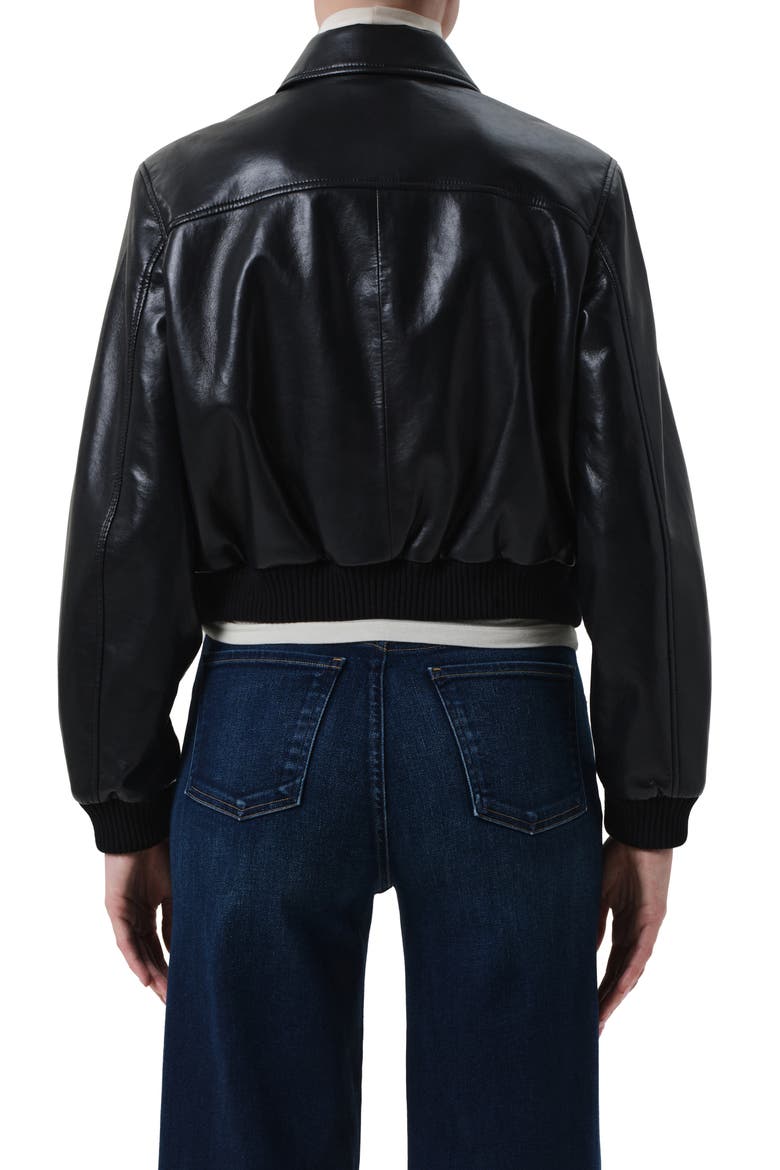 Lola Bomber Jacket, Alternate, color, BLACK