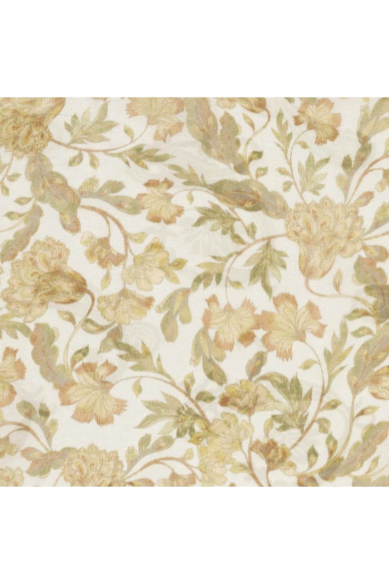 Floral Large Diamond, Alternate, color, Olive