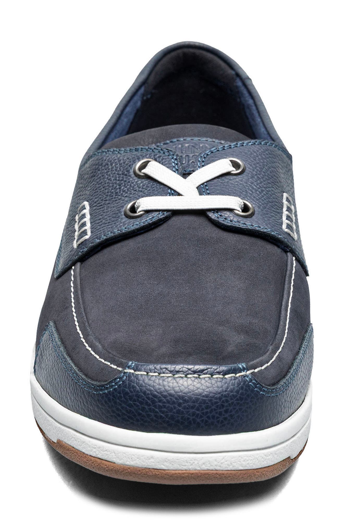 NUNN BUSH Luca Boat Shoe, Alternate, color, Navy Multi