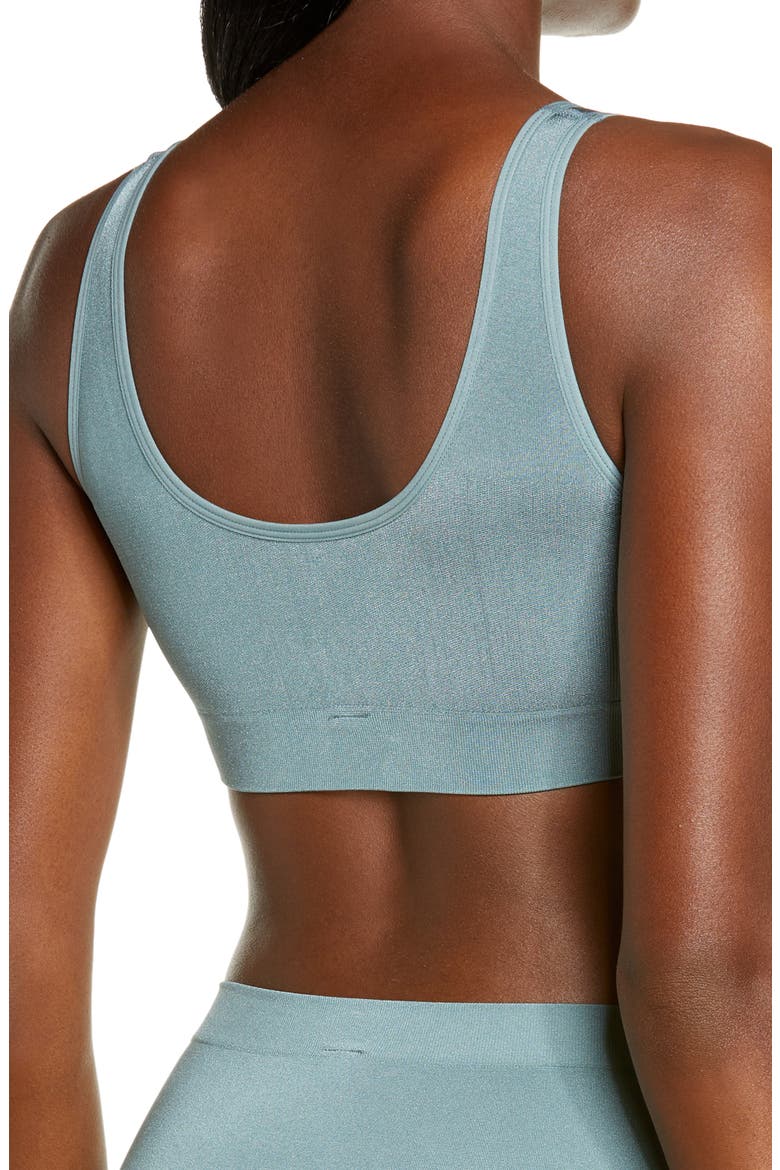 B-Smooth® Seamless Bralette, Alternate, color, GOBLIN BLUE