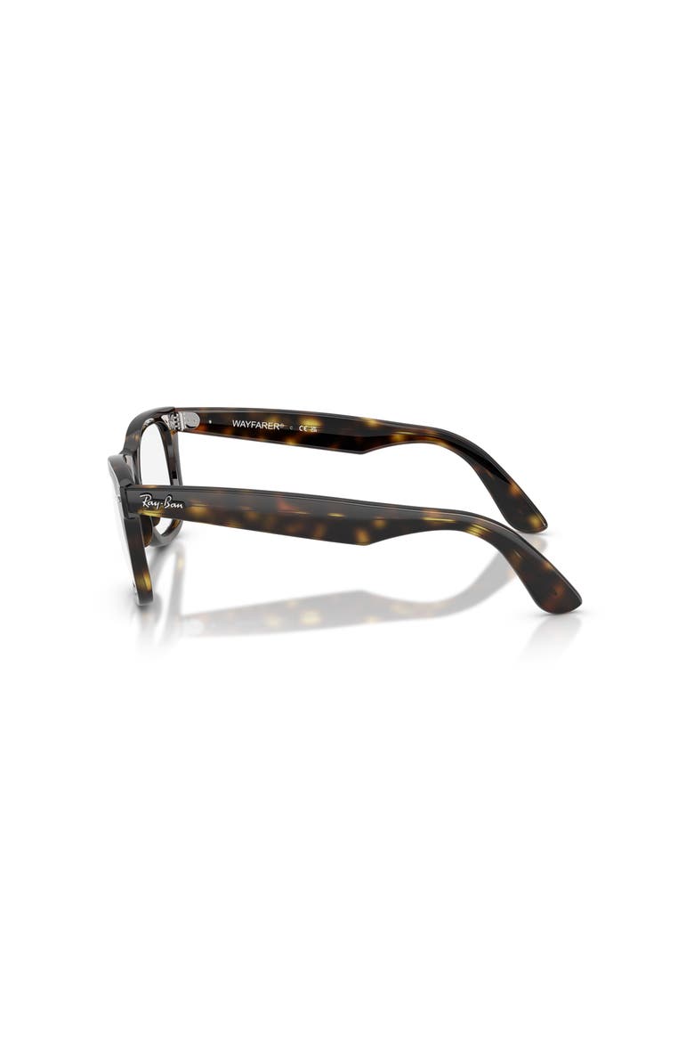 52mm Square optical glasses, Alternate, color, Tortoise