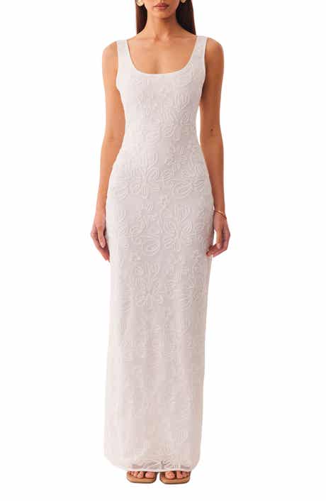 Jocelyn Soutache Floral Maxi Dress
