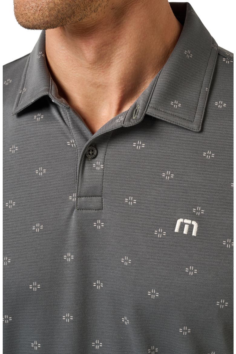 Final State Geo Pattern Polo, Alternate, color, DARK OLIVE
