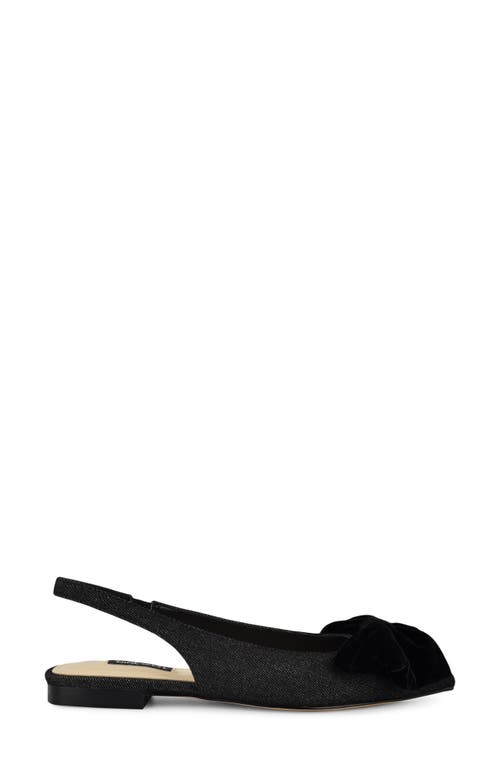 Nine West Daylo 7 Womens Knit Slip On Heels In Black 001