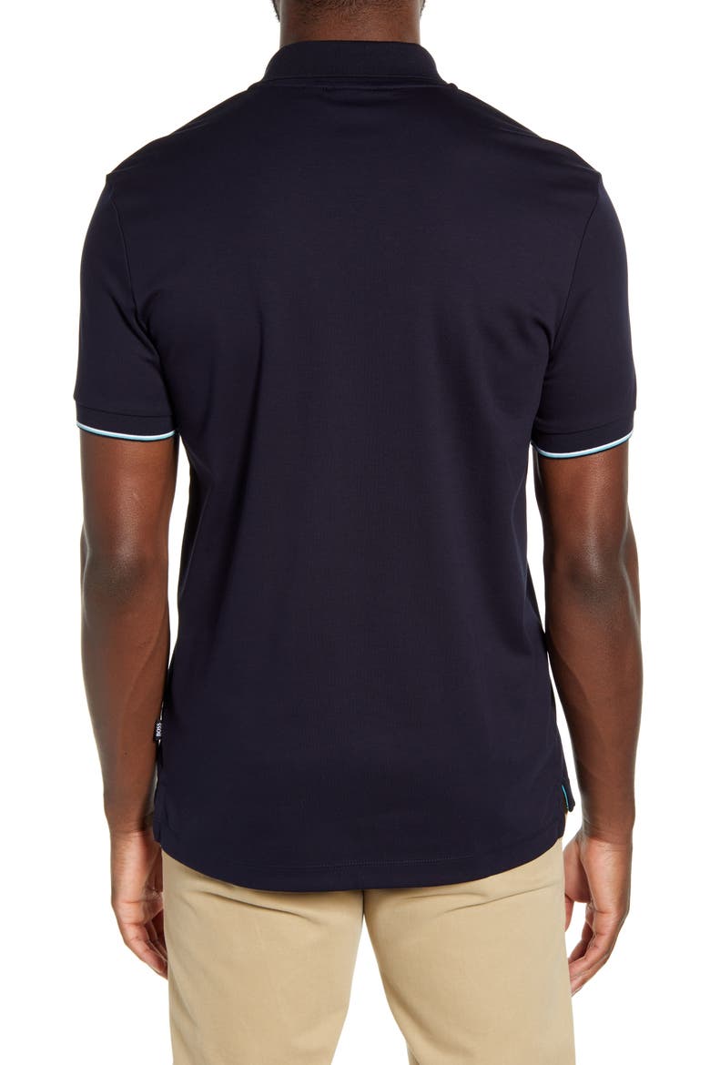 Parlay 78 Solid Polo, Alternate, color, NAVY
