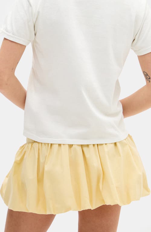 Shop Bdg Urban Outfitters Bubble Hem Miniskirt