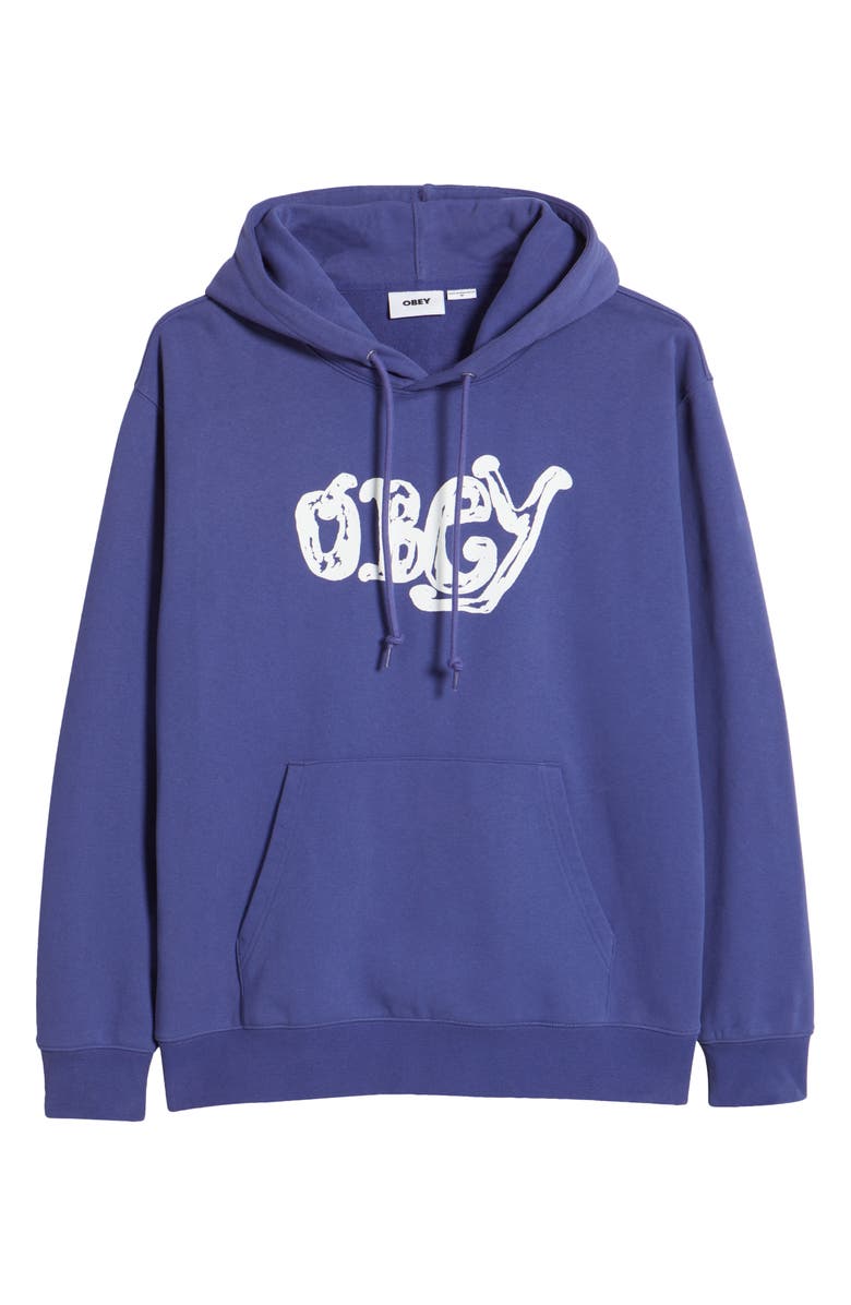 Obey Marker Pullover Hoodie, Alternate, color,