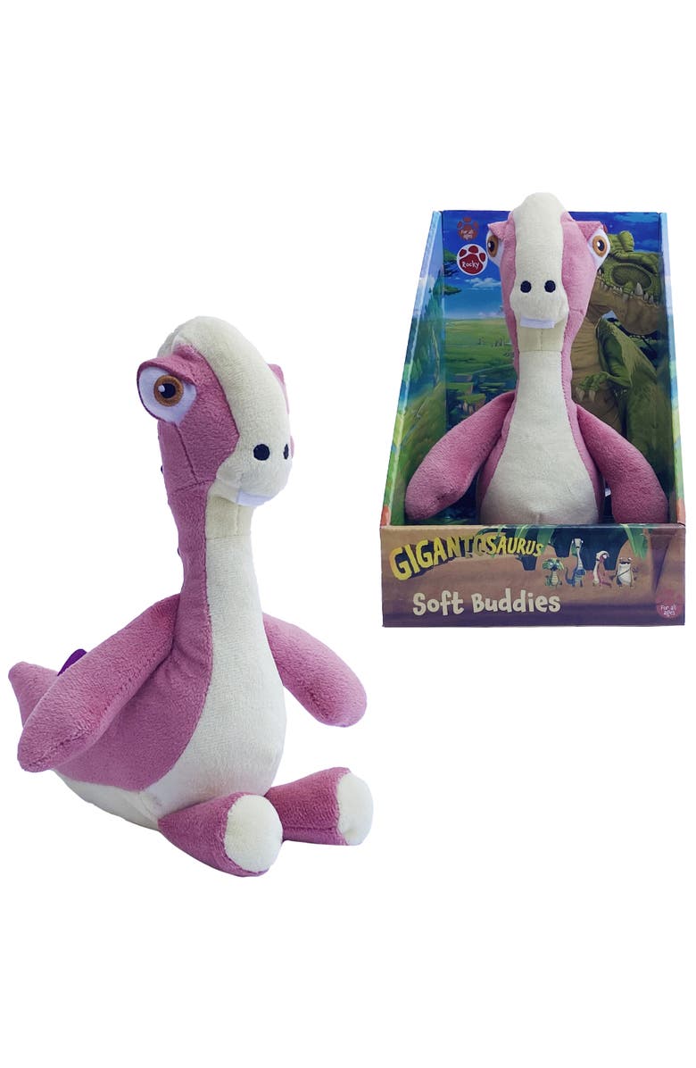 Gigantonarus Gigantosaurus 10" Dinosaur Soft Plush Ages 1+, Alternate, color, Multicolored