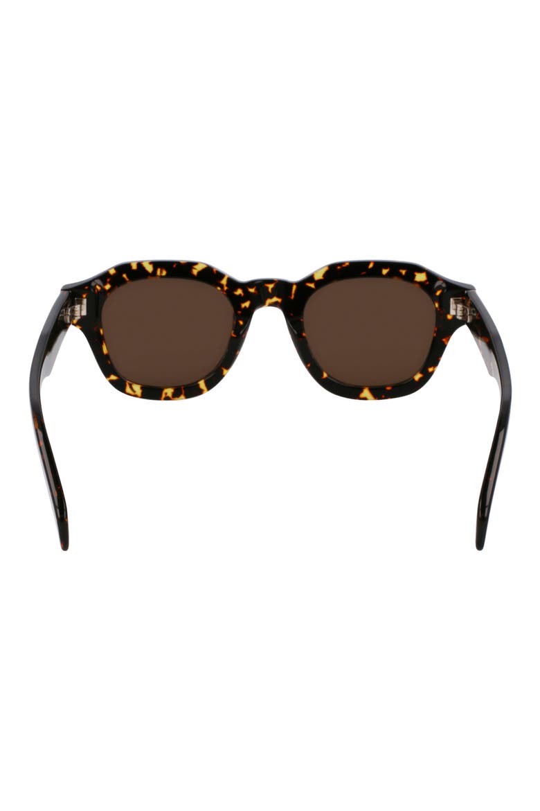 Lyford 48mm Small Modified Rectangular Sunglasses, Alternate, color, HAVANA