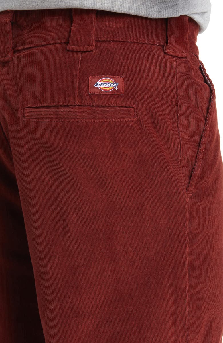 Dickies Flat Front Corduroy Pants, Alternate, color,