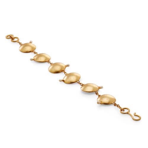 Dhwani Bansal Vitr Bracelet In Gold Plated