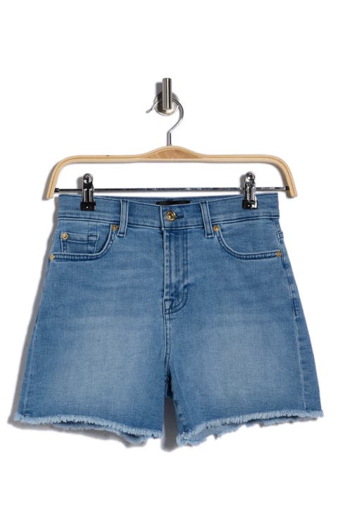 High Waist Denim Shorts (Augusta)