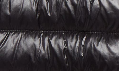 Herno Shiny Nylon Hooded Down Puffer Jacket In Black