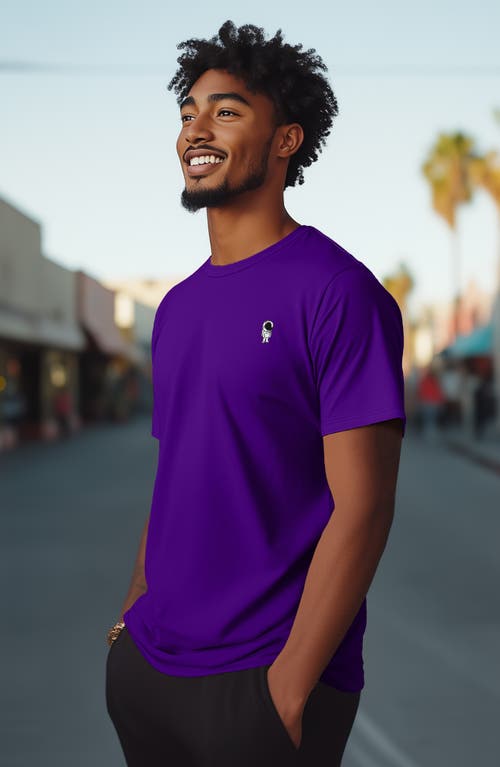 Dalix Astronaut Tee In Purple