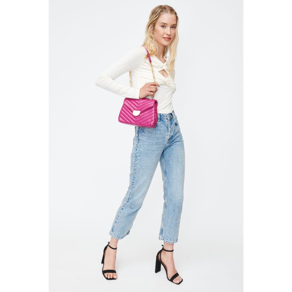 MODA LUXE Nora Crossbody, Alternate, color, Fuchsia