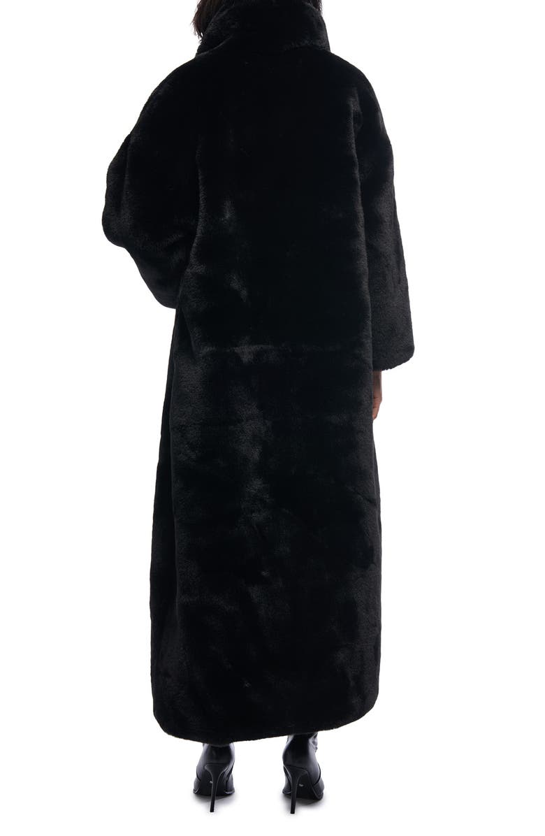 AZALEA WANG Dayanne Faux Fur Longline Coat, Alternate, color,
