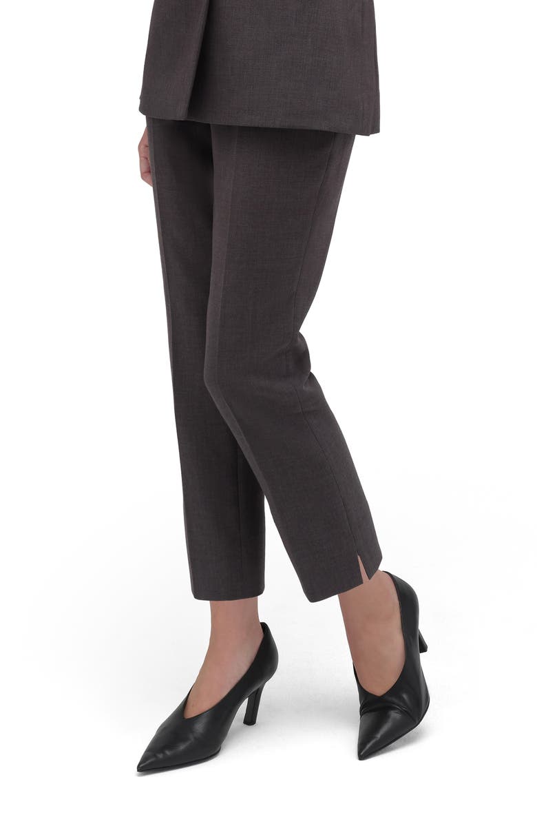 Favorite Daughter The Favorite Cigarette Ankle Pants, Alternate, color, Grey Suiting