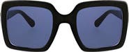 BCBG 52mm Oversize Square Sunglasses