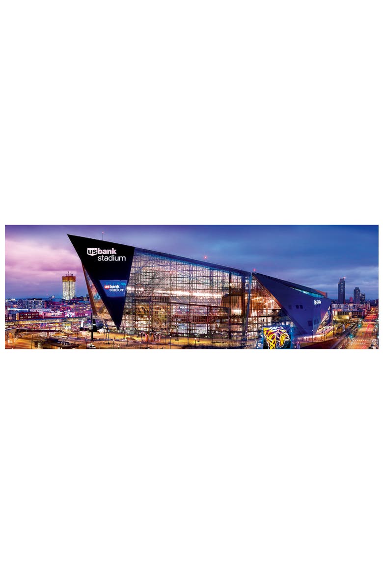 Minnesota Vikings 1000pc Pano Puzzle, Alternate, color, Multicolor
