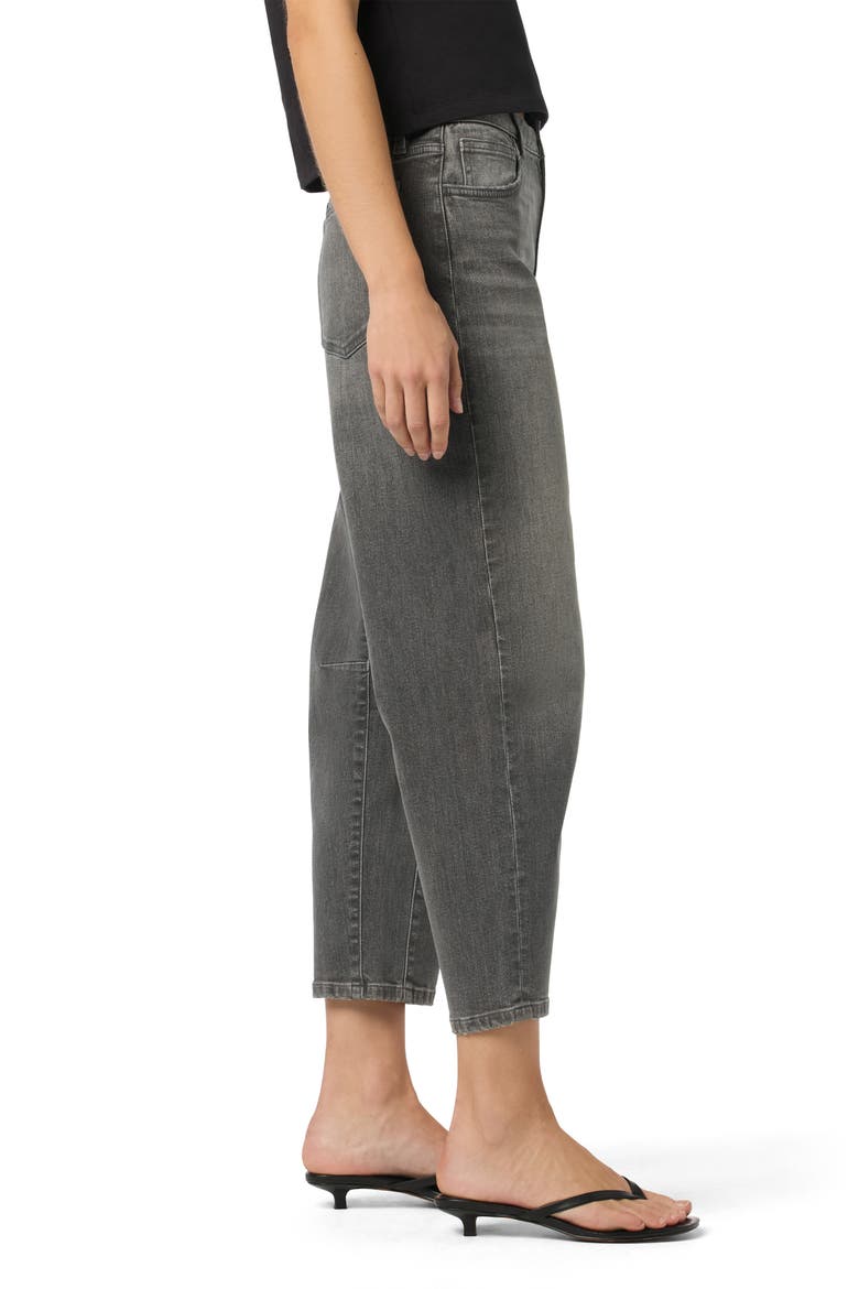 High Waist Crop Barrel Leg Jeans, Alternate, color, MAYA