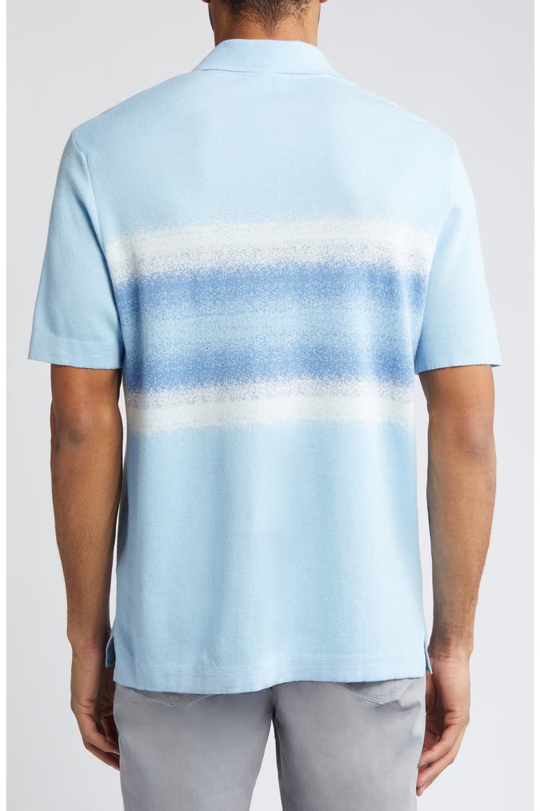 Cotton & Silk Polo, Alternate, color, SKY