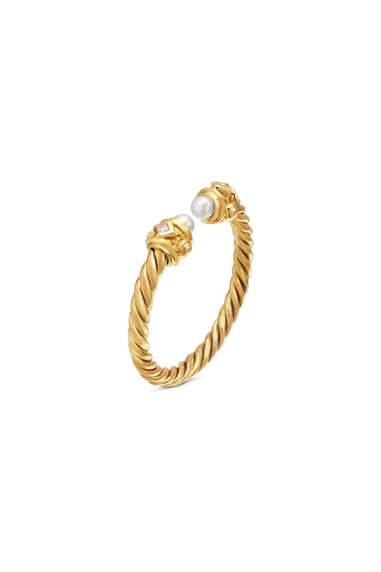 Renaissance Open Ring, Alternate, color, DIAMOND/ ROSE GOLD