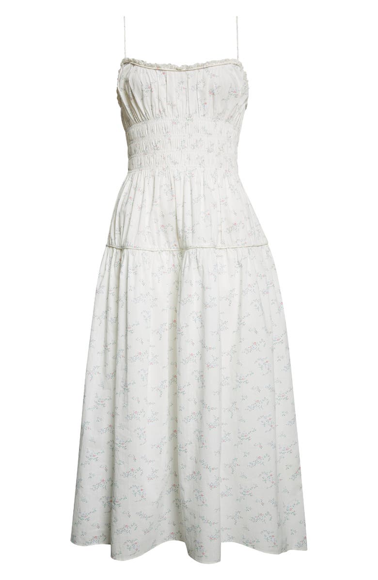 DÔEN Brigide Organic Cotton Voile Sundress, Alternate, color, Cottage Grove