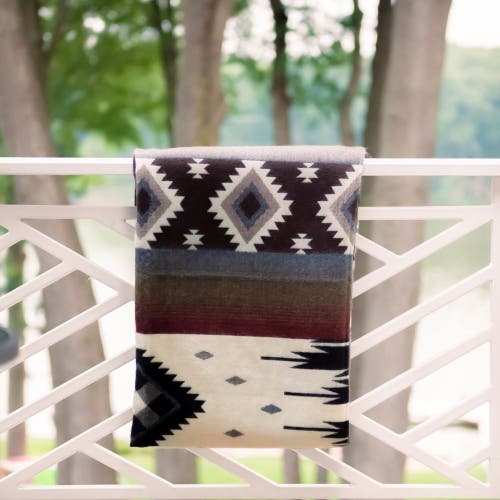 Purple Nest Design Yachana Collection Blanket In Multi