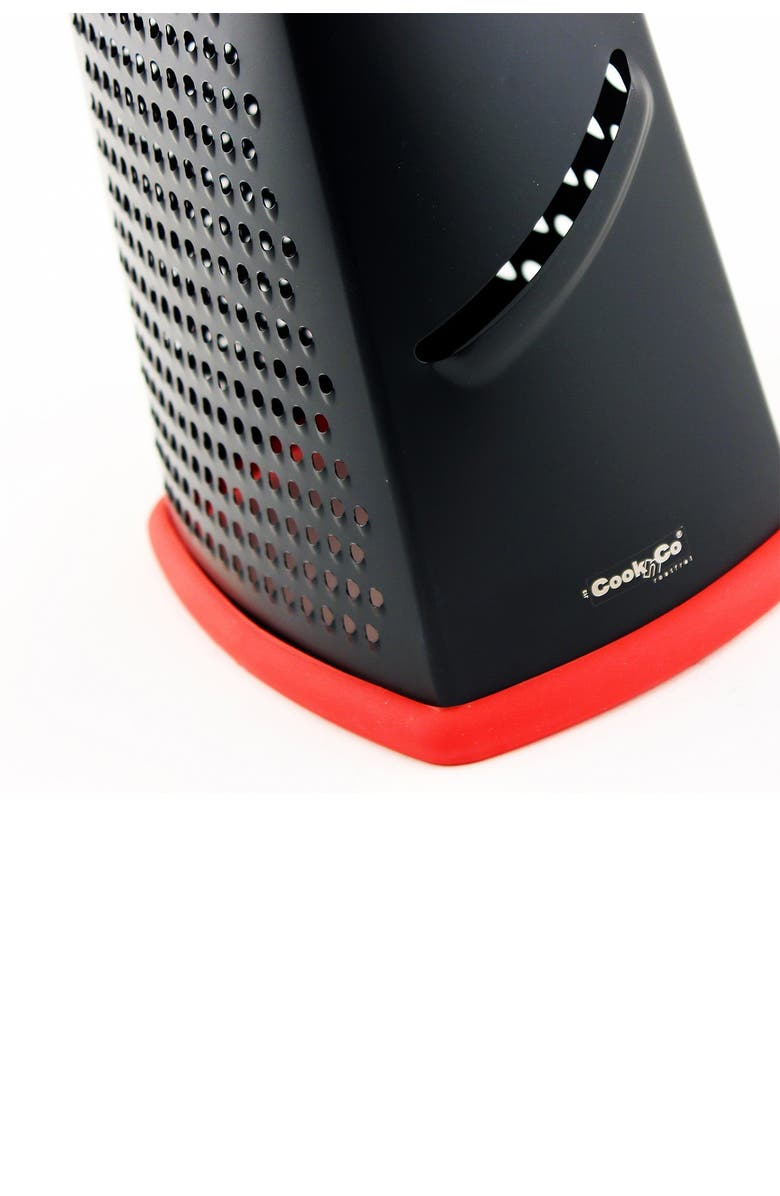 BergHOFF CooknCo 10" Non-Stick Red/Black Grater, Alternate, color, Red/Black