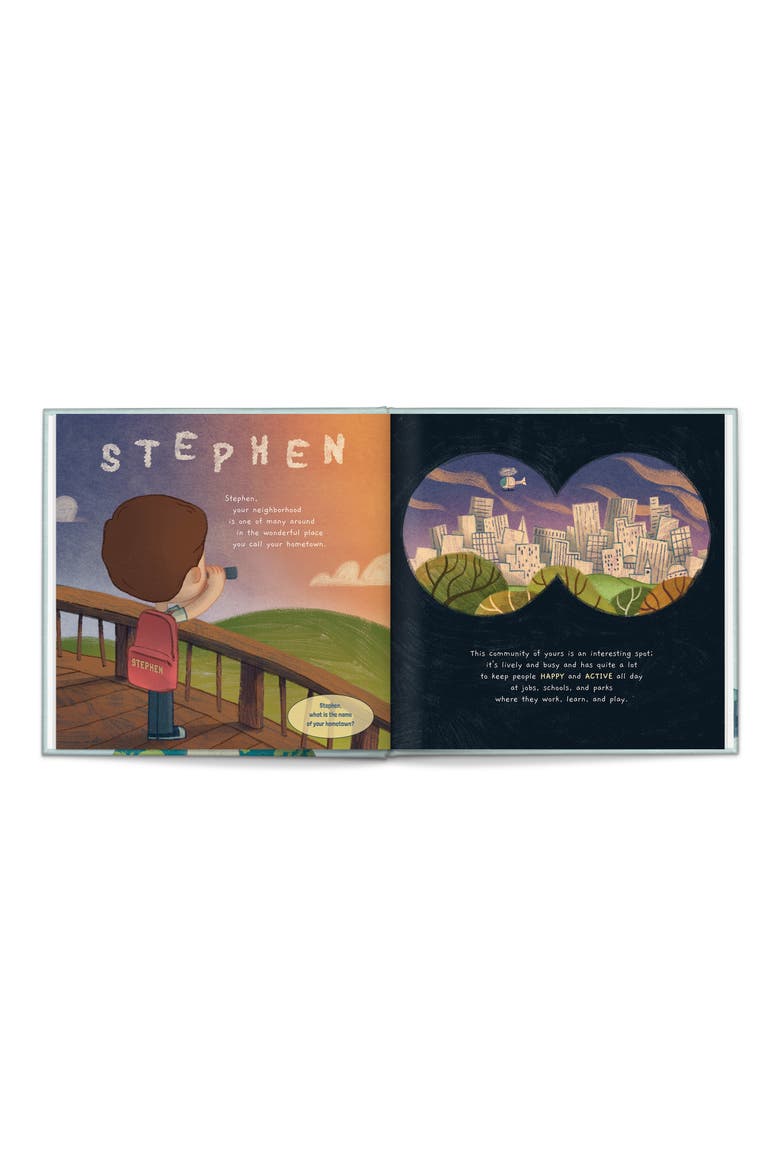 Short Hair Big Little World Personalized Book, Alternate, color, MULTI