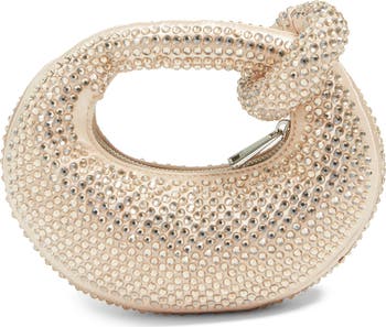 Mini Abacus Embellished Top Handle Bag