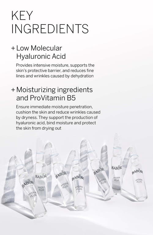 Babor Hydrate & Glow Skin Care Set (limited Edition) (nordstrom Exclusive) $95 Value