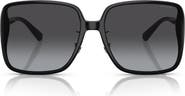 COACH 61mm Gradient Square Sunglasses