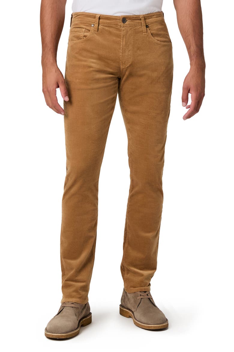 Lennox Slim Fit Corduroy Pants, Main, color, PALOMINO