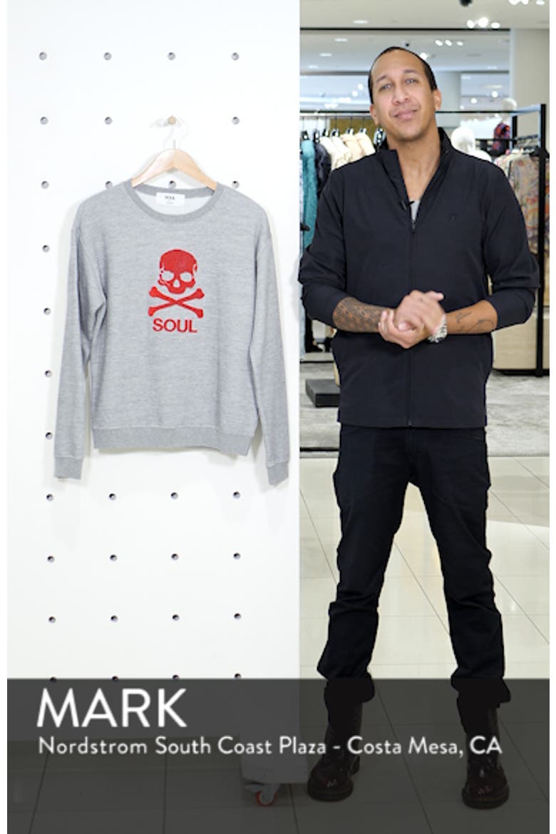 Skull Graphic Sweatshirt video
